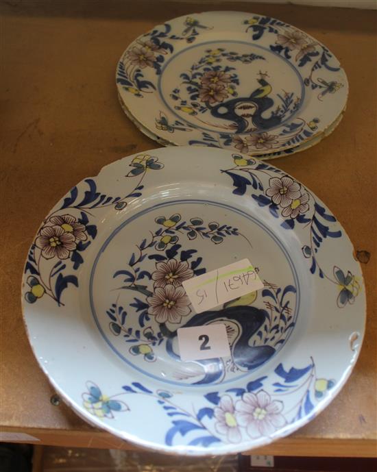 Various Delft plates